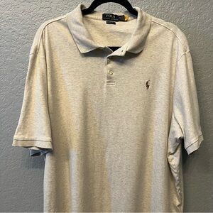 Polo Ralph Lauren Men's Classic Fit Gray Short sleeve Polo Shirt Size XXL